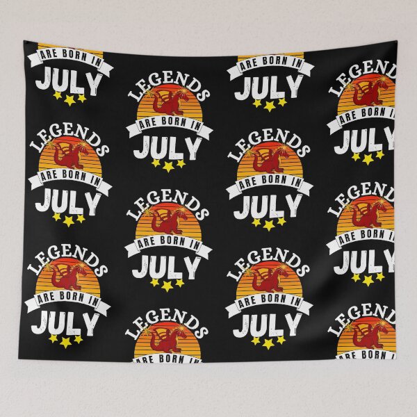 Item preview, legends are born in july designed and sold by ronaldsonou.