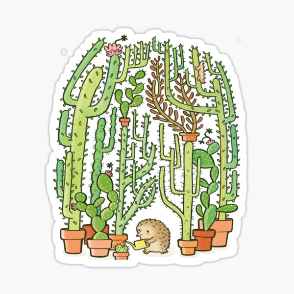 Item preview, hedgehog cacti designed and sold by audrey metcalf.