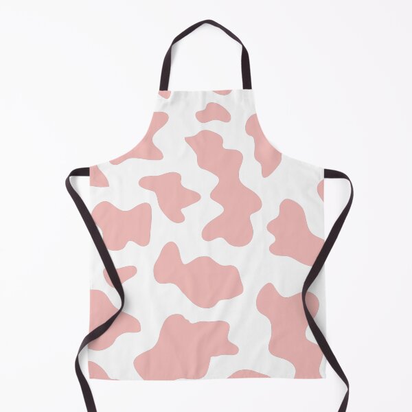 Item preview, aesthetic indie kidcore cow print seamless pattern coral pink designed and sold by mikrocosmox.