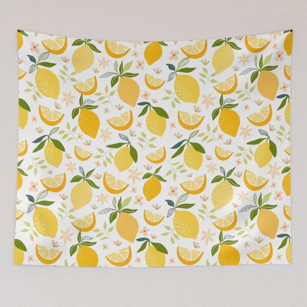 Item preview, Lemons pattern design designed and sold by lettostudio.