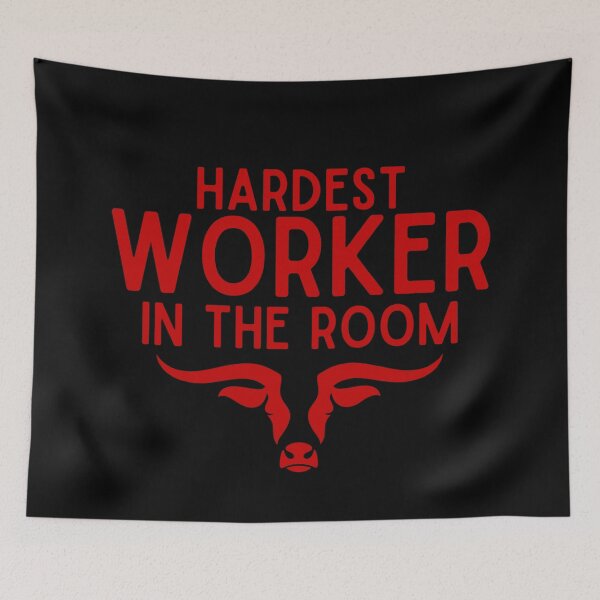 Item preview, Hardest Worker in the room designed and sold by Mixture-DESIGN.