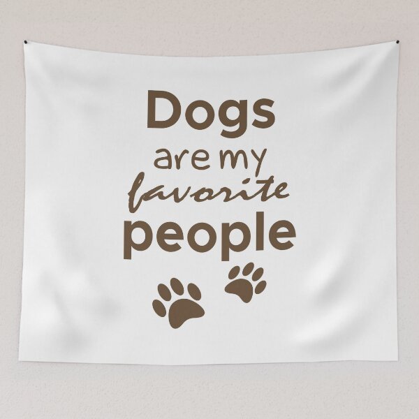 Item preview, Dogs are my favorite people shirt funny designed and sold by K-Klub.