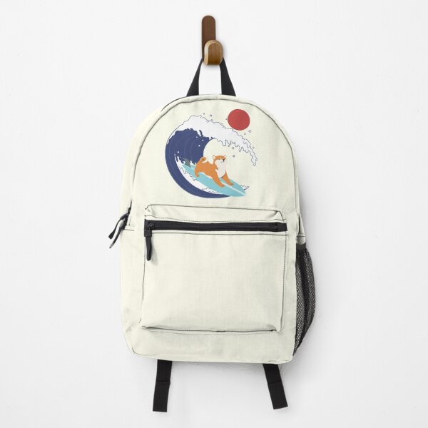 Item preview, Let's Surf Shiba designed and sold by bignosework.