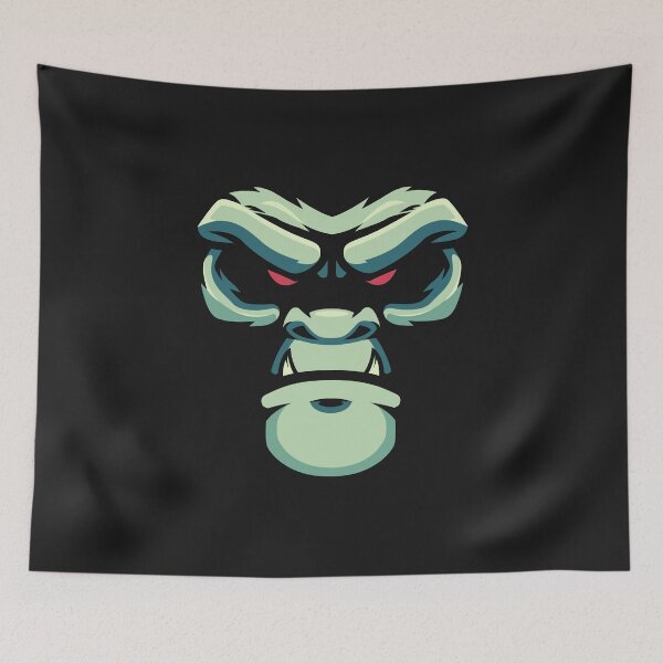Item preview, Angry Gorilla Face designed and sold by laiwole.