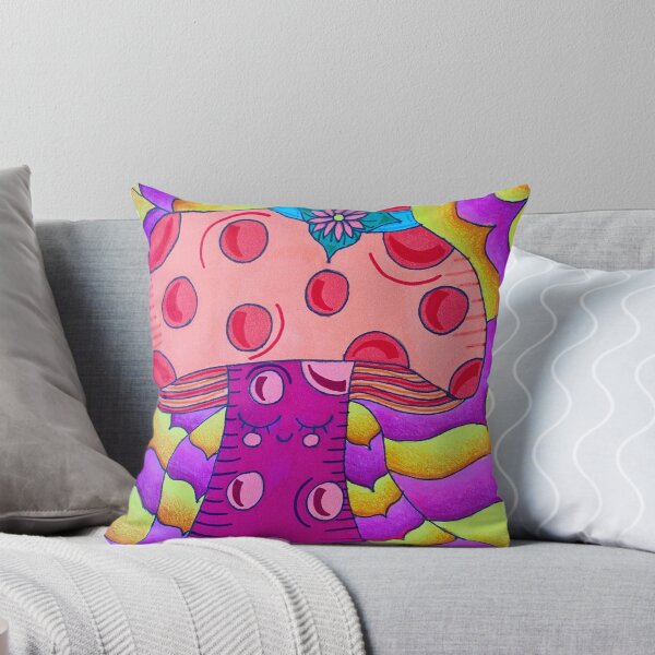 Item preview, Shaded Abstract Trippy Kawaii Mushroom designed and sold by artbyalette.