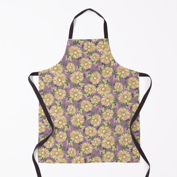 Item preview, Color Sunflowers Allover print- Vintage Colorful Floral designed and sold by BunchofSunshine.