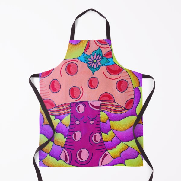 Item preview, Shaded Abstract Trippy Kawaii Mushroom designed and sold by artbyalette.