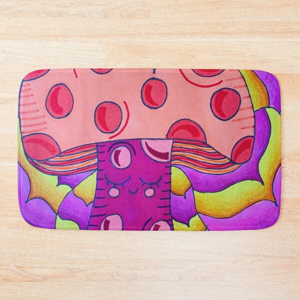 Item preview, Shaded Abstract Trippy Kawaii Mushroom designed and sold by artbyalette.