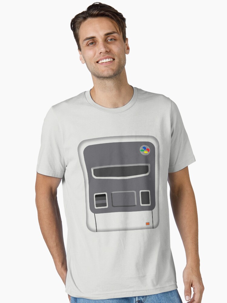Thumbnail 2 of 7, Essential T-Shirt, Super Minimal Entertainment System designed and sold by TheRandomFactor.