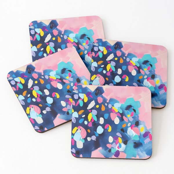 Item preview, Modern Pink Abstract Painting, Colorful Contemporary Painting  designed and sold by Ana Moguš.