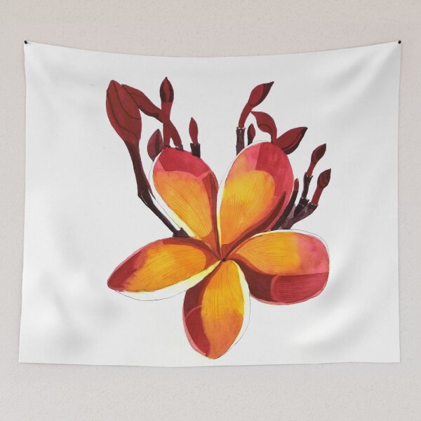 Item preview, Frangipani Flower designed and sold by pooja wadekar.