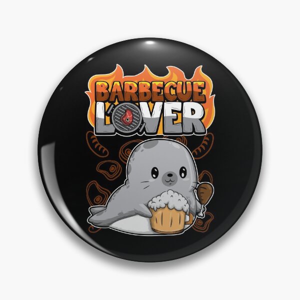 Item preview, Barbecue Lover - BBQ Seal - Grill Animals designed and sold by anziehend.