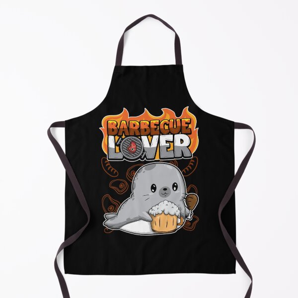 Item preview, Barbecue Lover - BBQ Seal - Grill Animals designed and sold by anziehend.