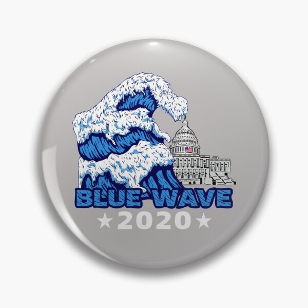 Item preview, Blue Wave 2020 Blue Wave 2020 Graphic Design designed and sold by ChaosSenna.