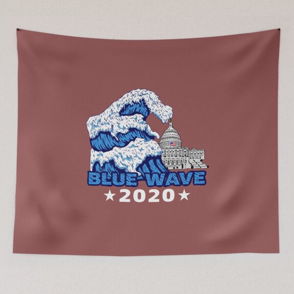 Item preview, Blue Wave 2020 Blue Wave 2020 Graphic Design designed and sold by ChaosSenna.
