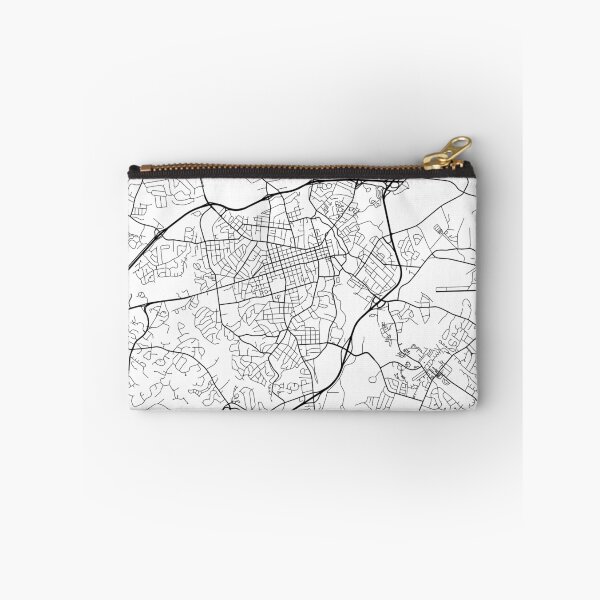 Item preview, Athens Map, USA - Black and White designed and sold by MainStreetMaps.