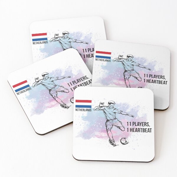 Item preview, Dutch Football Player Kicking the Football - Football designed and sold by cravingmart.