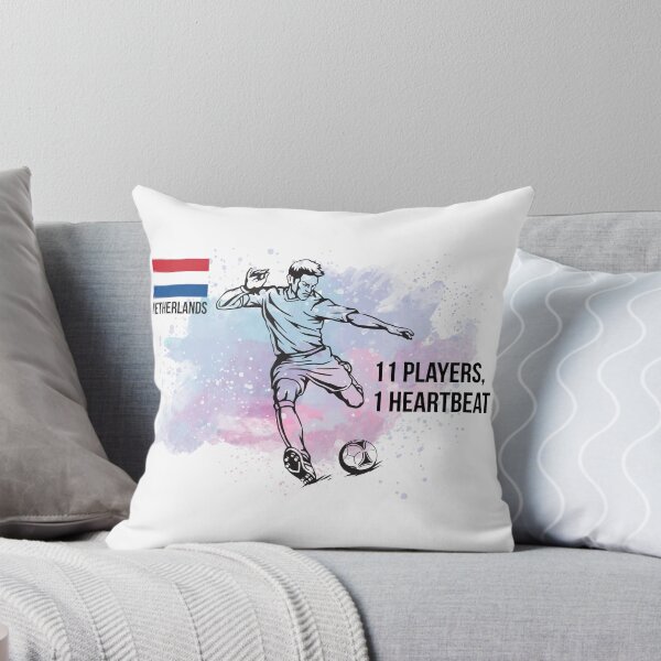 Item preview, Dutch Football Player Kicking the Football - Football designed and sold by cravingmart.
