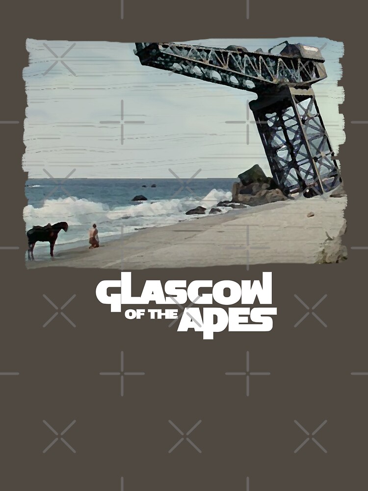 Thumbnail 7 of 7, Essential T-Shirt, Glasgow of the Apes designed and sold by TheRandomFactor.