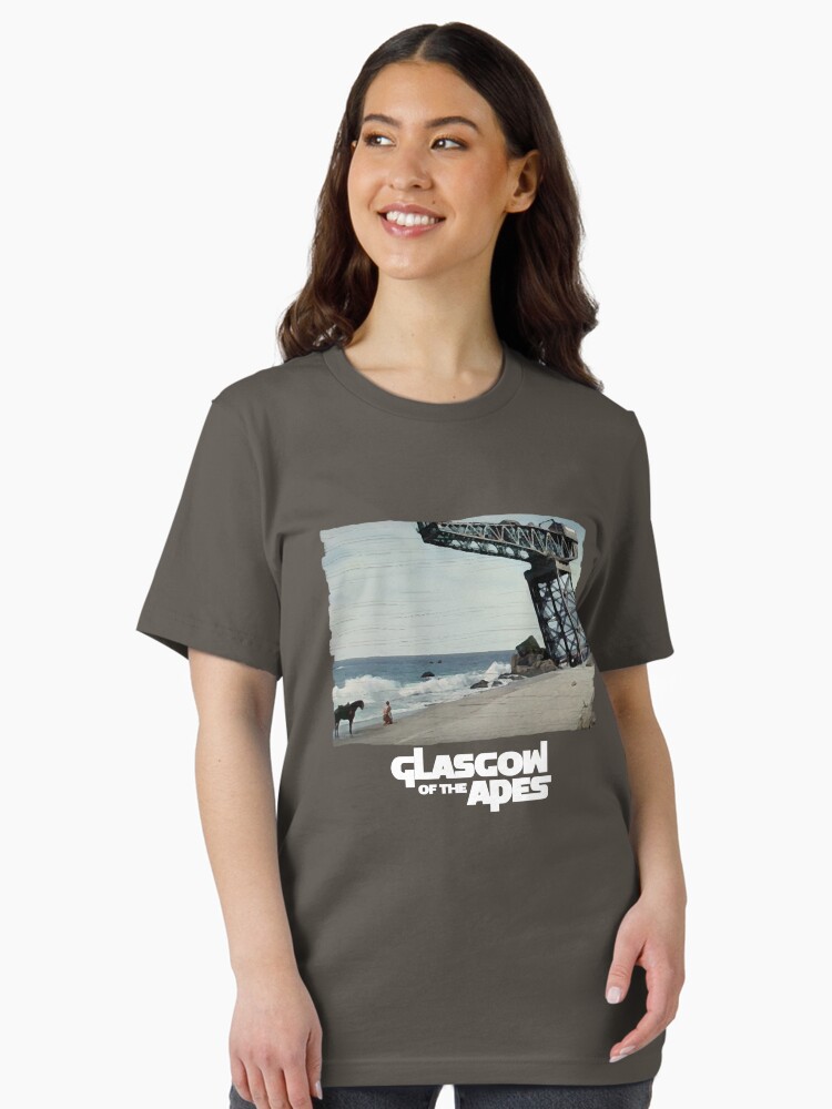 Thumbnail 2 of 7, Essential T-Shirt, Glasgow of the Apes designed and sold by TheRandomFactor.