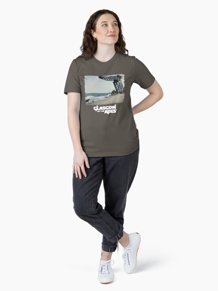 Thumbnail 4 of 7, Essential T-Shirt, Glasgow of the Apes designed and sold by TheRandomFactor.
