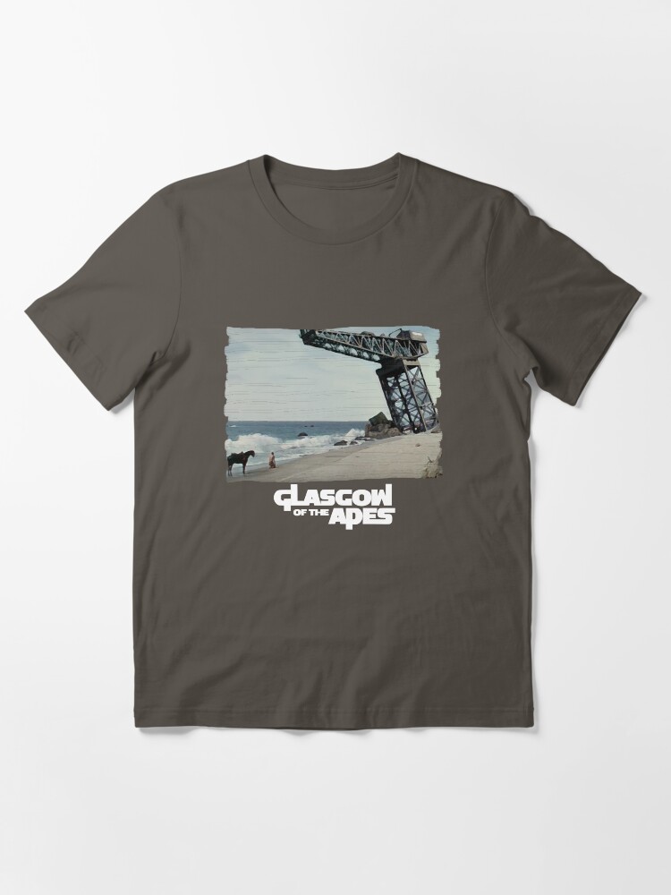 Thumbnail 3 of 7, Essential T-Shirt, Glasgow of the Apes designed and sold by TheRandomFactor.
