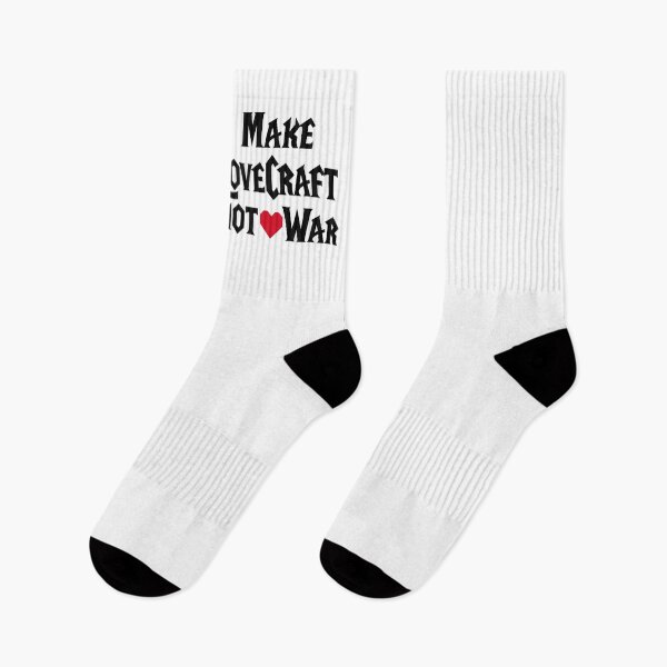 Item preview, Make LoveCraft not War funny WoW pun gamers game designed and sold by LaundryFactory.