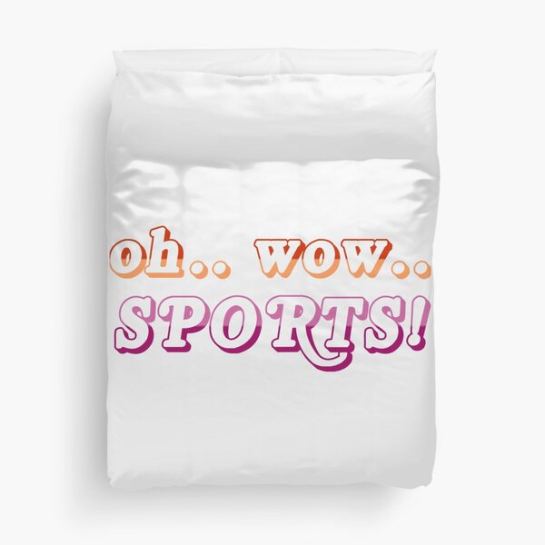 TOH - OH WOW SPORT| Perfect Gift | Owl house gift Duvet Cover