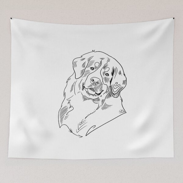 Item preview, Bernese Mountain Dog,Berner art designed and sold by PawsoMania.