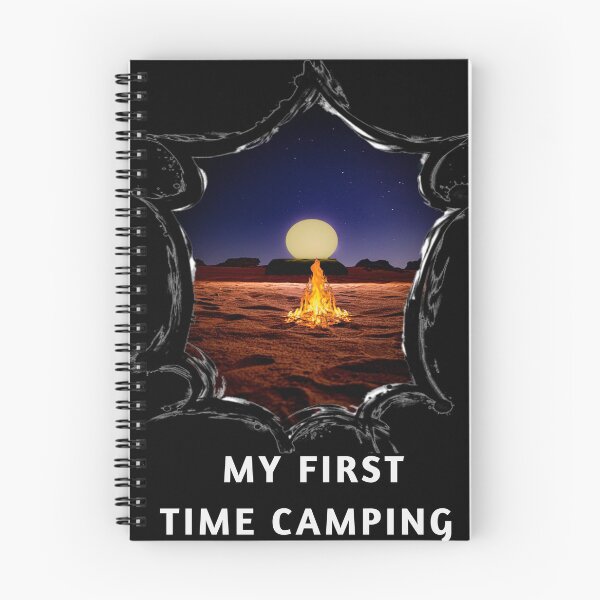 Item preview, First Time Camping designed and sold by Tajmoz.