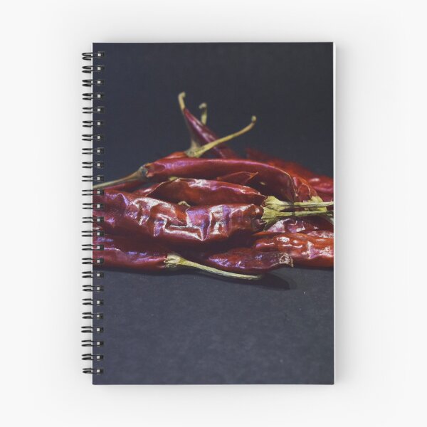 Item preview, Dried Red Chili on Black Background.Red Papper Close-Up Stock Photograph Image designed and sold by Mohammed Sohail Khan.