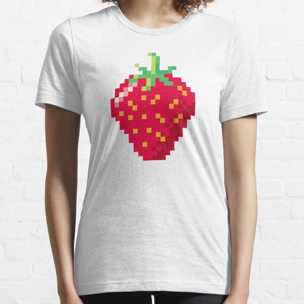 Pixel Strawberry Essential T-Shirt