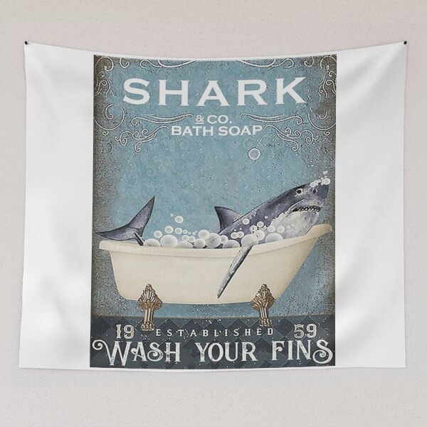 Item preview, Blue Shark Established Your Fins designed and sold by agiet racx.