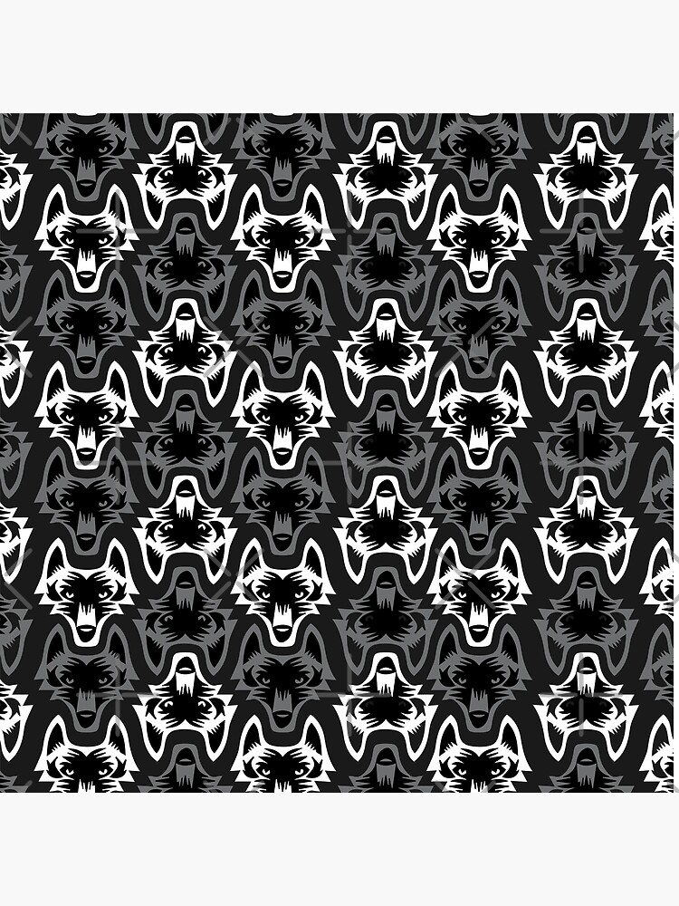 Wolf pattern by Keyur44