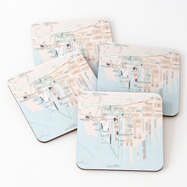 Item preview, Charlestown Navy Yard Map (2003) Boston National Park Atlas designed and sold by BravuraMedia.