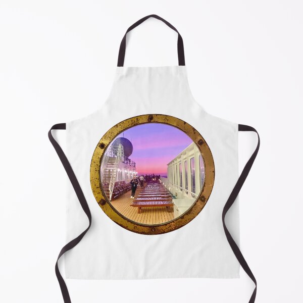 Item preview, Cruise Porthole Sunset designed and sold by arishatz.