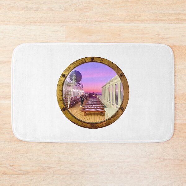 Item preview, Cruise Porthole Sunset designed and sold by arishatz.
