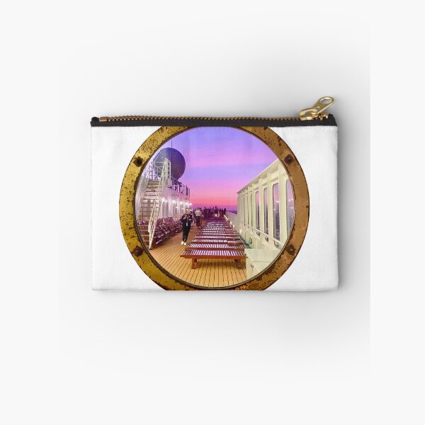 Item preview, Cruise Porthole Sunset designed and sold by arishatz.