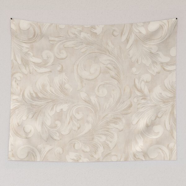 Item preview, Acanthus Leaves Pattern Ivory designed and sold by Octavia Soldani.