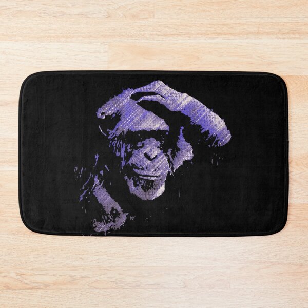 Item preview, Monkey face thoughtful animal head graphic designed and sold by brunsch-print.
