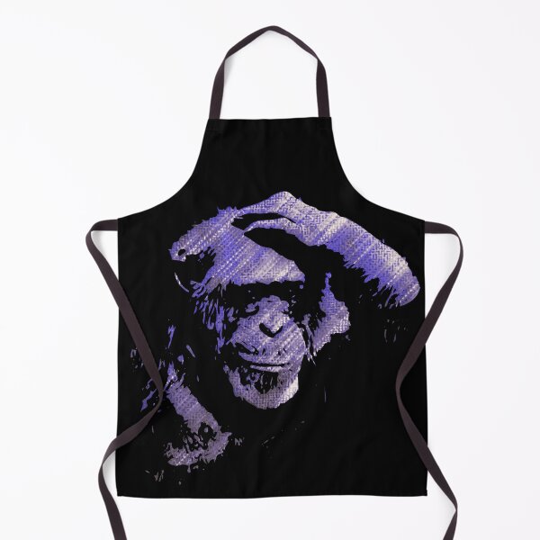 Item preview, Monkey face thoughtful animal head graphic designed and sold by brunsch-print.