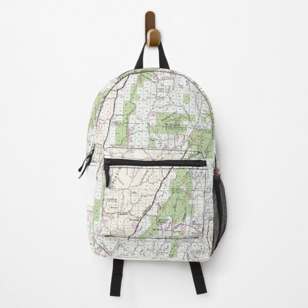 Item preview, Chattahoochee National Forest Map (1982) Georgia Woodland Park Atlas designed and sold by BravuraMedia.
