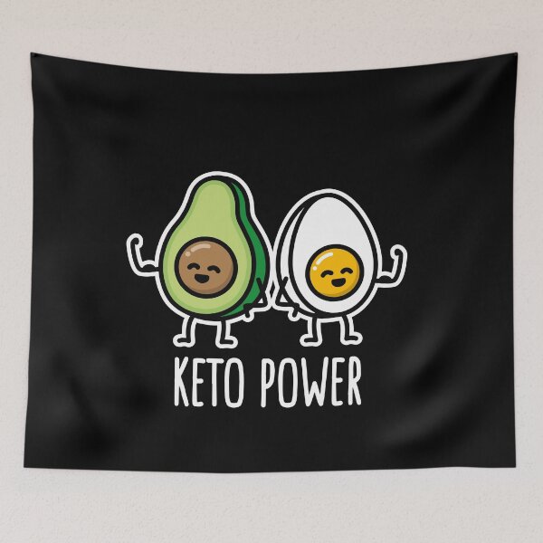 Item preview, Keto Power Egg Avocado Ketogenic Ketosis low carb designed and sold by LaundryFactory.
