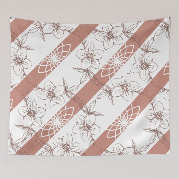 Item preview, Earthy Blooming Floral Pattern designed and sold by ckylin.