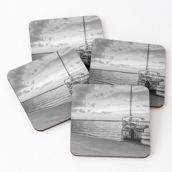 Item preview, Navarre Florida Fire Sunset Grayscale designed and sold by mljdwhite.