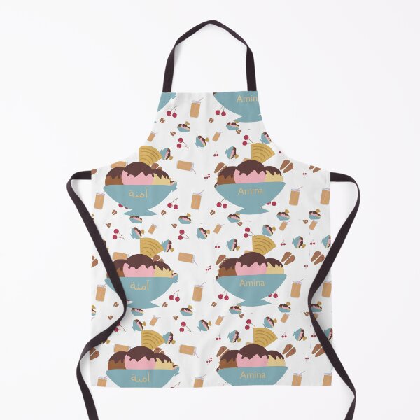 Item preview, 'Ice Creamy' personalised English plus Arabic designed and sold by HalunaHappy.