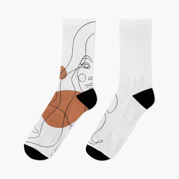 Item preview, Woman head line art composition. Hand-drawn minimalist illustration. One Line style drawing. designed and sold by OneLinePrint.