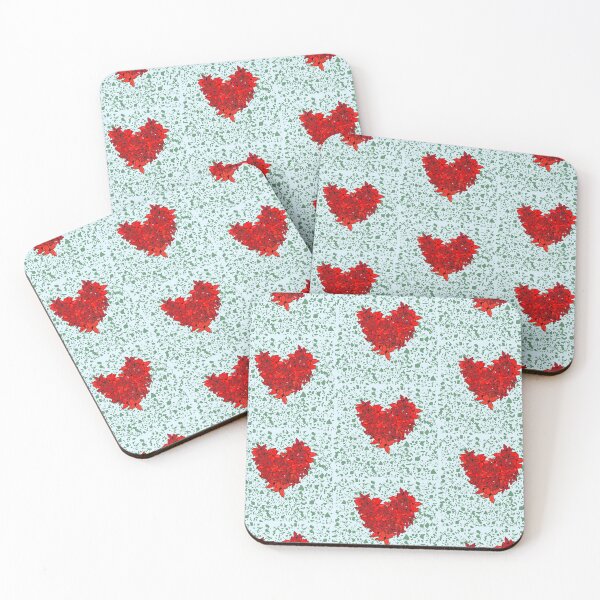 Item preview, Red Heart flame of the woods flower pattern  designed and sold by FamilyCurios.