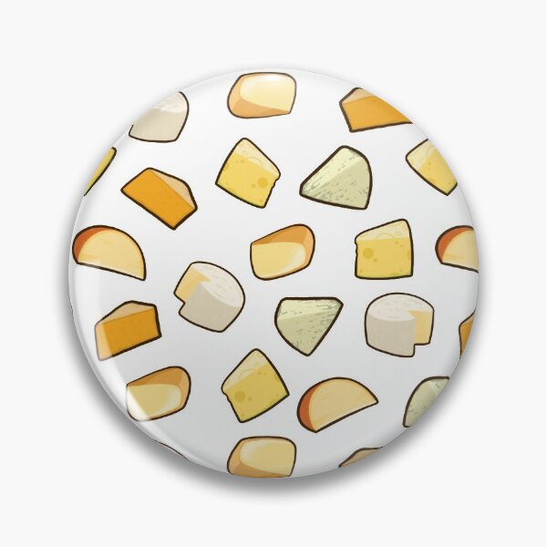Item preview, Cute cartoon cheese assortment pattern designed and sold by Picklejuiceshop.