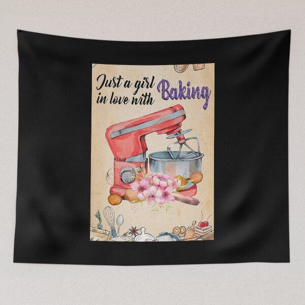 Item preview, Baking Just a girl in love with baking designed and sold by YimHrishi.